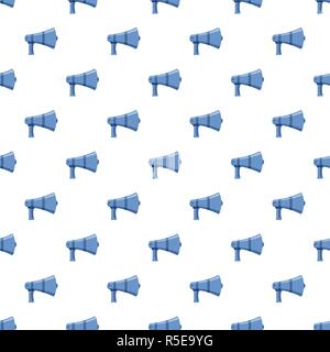 Portable megaphone icon. Cartoon illustration of portable megaphone vector icon for web Stock Vector
