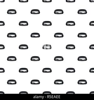 Gum pillow pattern seamless vector repeat geometric for any web design Stock Vector