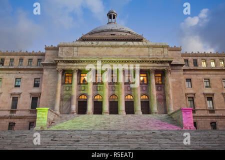 Puerto Rico, San Juan, El Capitolio, Government Capitol building Stock Photo