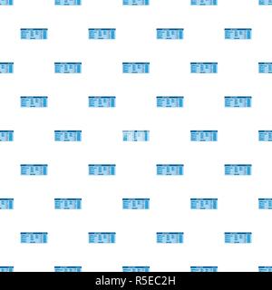 Air ticket pattern seamless vector repeat for any web design Stock Vector