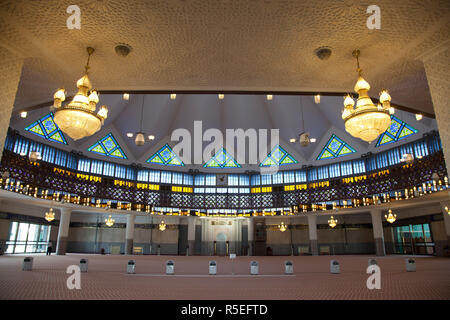 National Mosque of Malaysia (Masjid Negara), Kuala Lumpur, Malaysia Stock Photo