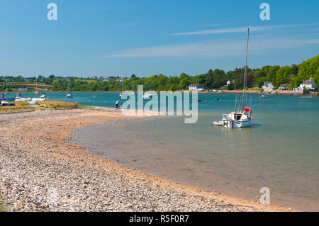 United Kingdom, Wales, Gwynedd, Anglesey, Red Wharf Bay Stock Photo