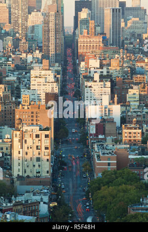 6th Avenue and Midtown, Manhattan, New York City, USA Stock Photo