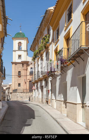 Street In The Old Town Of Lorca Spain Stock Photo Alamy