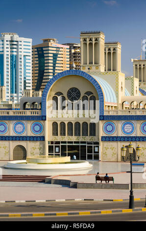 United Arab Emirates, Sharjah, Central Souq, also known as Blue Souq or Souq al-Markazi Stock Photo