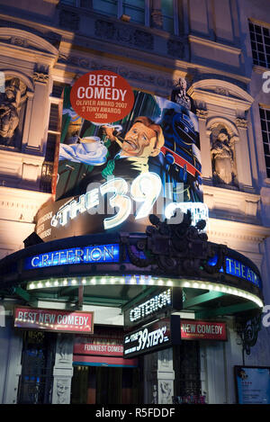 Criterion Theatre, Piccadilly Circus, London, England Stock Photo