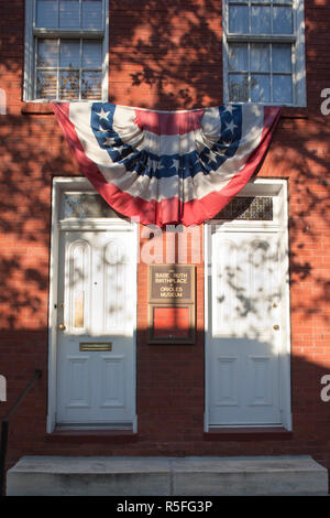 Room Inside Babe Ruth s Birthplace and the Baltimore Orioles Museum  Baltimore Maryland Stock Photo - Alamy