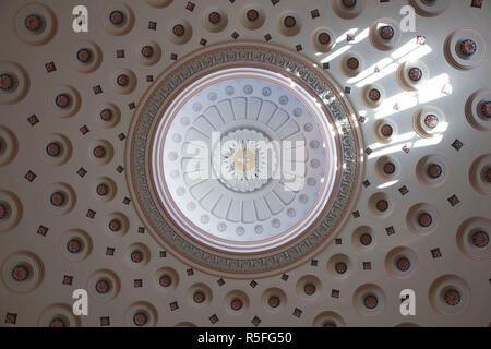 USA, Maryland, Baltimore, Baltimore Basilica, dome interior Stock Photo