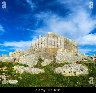the ruins of the ancient Greek city Plataea Stock Photo
