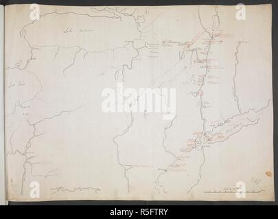 Plan showing the disposition of the American Troops, when attacked by ...