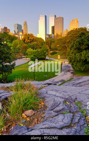 USA, New York, Manhattan, Central Park Stock Photo