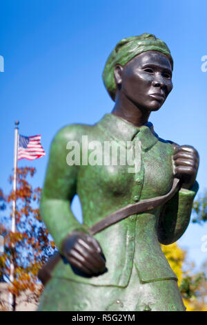 Harriet Tubman Memorial in Harlem, New York, USA Stock Photo