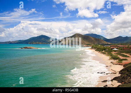 Venezuela, Nueva Esparta, Isla De Margarita - Margarita Island, Beach after Playa Caribe Stock Photo