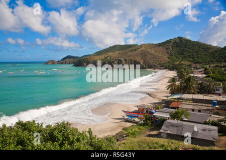 Venezuela, Nueva Esparta, Isla De Margarita - Margarita Island, Playa Manzanillo Stock Photo