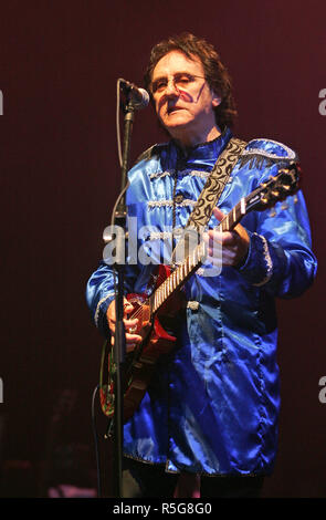 Denny Laine performs in concert during the 40 years ago today tour at the Seminole Hard Rock Hotel and Casino in Hollywood, Florida on August 25, 2008.  This tour is a remembrance of the Beatles Sgt. Peppers Lonely Hearts Club album. Stock Photo