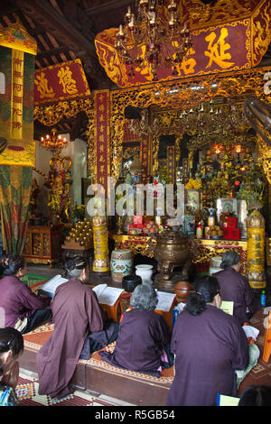 One Pillar Pagoda, Hanoi, Vietnam Stock Photo