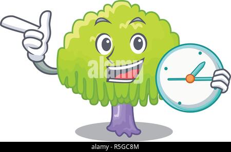 isolated clock illustration outline draw line cartoon object isolated model  Stock Photo - Alamy