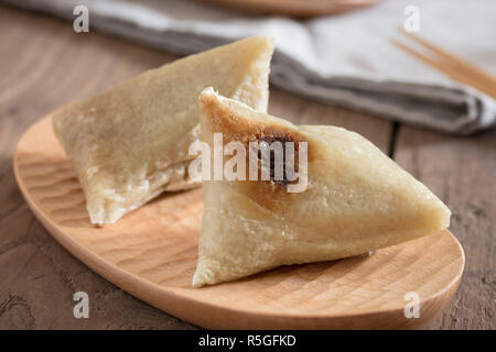 Chinese Sticky Rice Dumplings Stock Photo