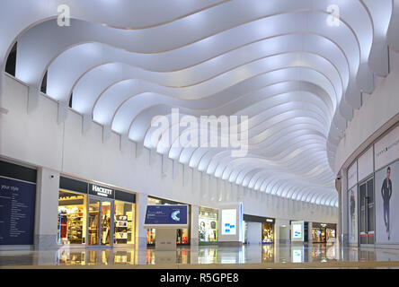 The Icon Outlet at the O2, London. A new designer shopping mall opened Autumn 2018. Developed by AEG and Crosstree Real Estate Partners. Stock Photo