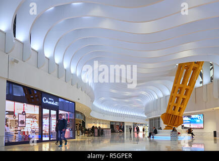 The Icon Outlet at the O2, London. A new designer shopping mall opened Autumn 2018. Developed by AEG and Crosstree Real Estate Partners. Stock Photo