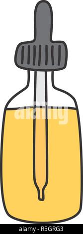 electric cigarette vapor liquid theme vector art Stock Vector