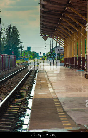 Korat Railway station Stock Photo