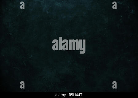 close up on dark green blue wall background or texture Stock Photo