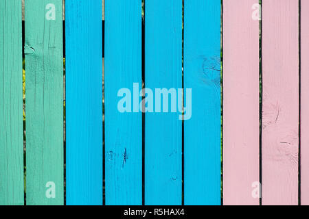 Colorful wooden planks. Stock Photo