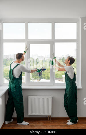 Portrait of workers Stock Photo