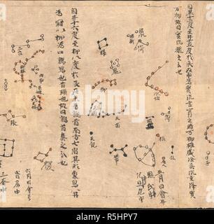 The Dunhuang Star Chart is an ancient Chinese astronomical document ...