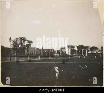 Distant view of the Commander-in-Chief's residence, New Delhi. 31-Jan-30. Photograph. Source: Photo 66/8(60). Author: UNKNOWN. Stock Photo