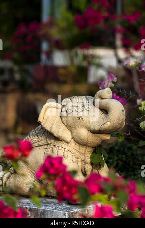 Ornament of a buddhist temple in Chiang Mai Thailand. Stock Photo