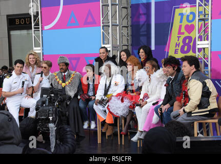 Today Show Halloween Show NYC  Featuring: Cast Where: NYC, New York, United States When: 31 Oct 2018 Credit: Patricia Schlein/WENN.com Stock Photo