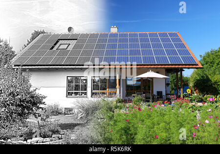 house construction,planning and implementation Stock Photo