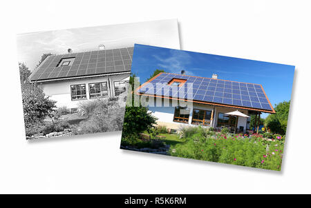 house construction,planning and implementation Stock Photo