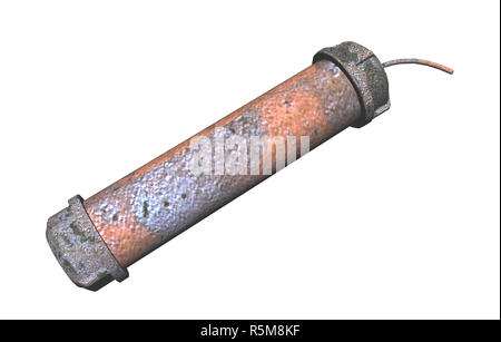 bomb with fuse released Stock Photo - Alamy