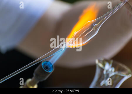 Blue torch Stock Photo: 216120354 - Alamy