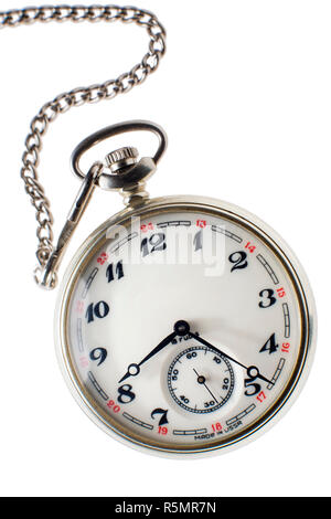 Vintage made in ussr pocket watch Stock Photo