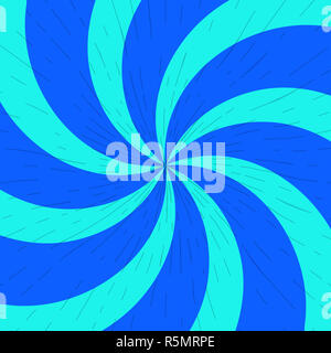 Blue and light-blue twirl background with scratch. Stock Photo