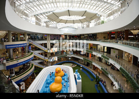 Centro Comercial Santafe shopping mall in Medellin, Colombia Stock ...