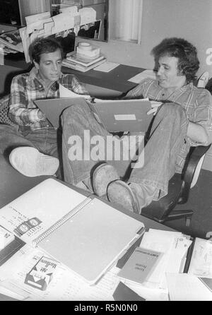 Ian Schrager and Steve Rubell at Studio 54 in 1977 Photo By Adam Scull/PHOTOlink/MediaPunch Stock Photo