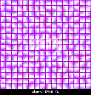 Abstract geometrical seamless pattern with rectagles. Violet and purple checked background. Stock Photo