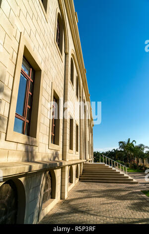 Nizamiye Masjid, also called Nizamiye Mosque, a Turkish mosque in Midrand, South Africa, the center of the Turkish Muslim community in the area. Stock Photo