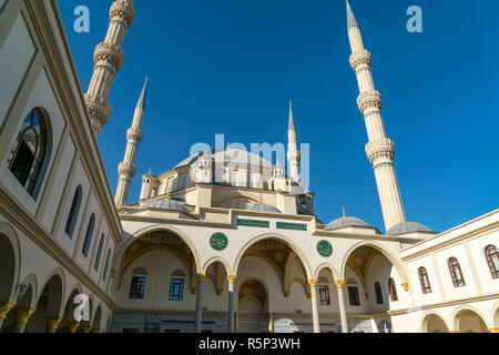 Nizamiye Masjid, also called Nizamiye Mosque, a Turkish mosque in Midrand, South Africa, the center of the Turkish Muslim community in the area. Stock Photo