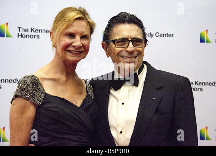 December 1, 2018 - Washington, District of Columbia, U.S. - Edward Villella and wife, Linda Villella, arrive for the formal Artist's Dinner honoring the recipients of the 41st Annual Kennedy Center Honors hosted by United States Deputy Secretary of State John J. Sullivan at the US Department of State in Washington, DC on Saturday, December 1, 2018. The 2018 honorees are: singer and actress Cher; composer and pianist Philip Glass; Country music entertainer Reba McEntire; and jazz saxophonist and composer Wayne Shorter. This year, the co-creators of HamiltonÂ-, writer and actor Lin-Manuel Mira Stock Photo