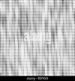 Modern seamless pattern with dots transition halftone Stock Photo - Alamy