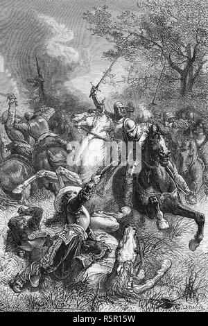 Battle of Marston Moor English Civil War 2 July 1644 Stock Photo ...