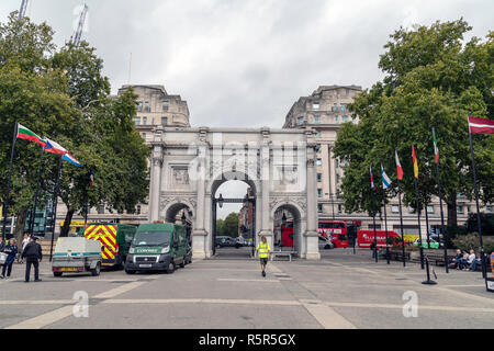 London Marble Arch Stock Photo