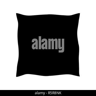 Cartoon pillow Black and White Stock Photos & Images - Alamy