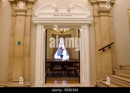 Small Reception room inside Chartered Accountants' Hall, Institute of Chartered Accountants in England and Wales Stock Photo